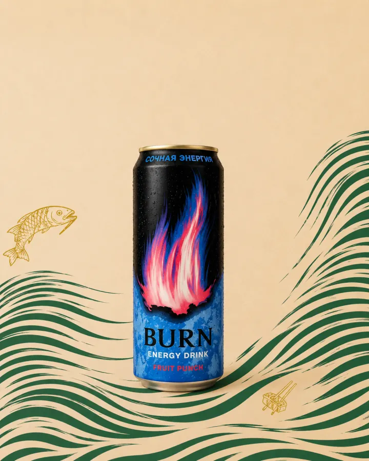 Burn Fruit Punch / Juicy Energy 0.449 L