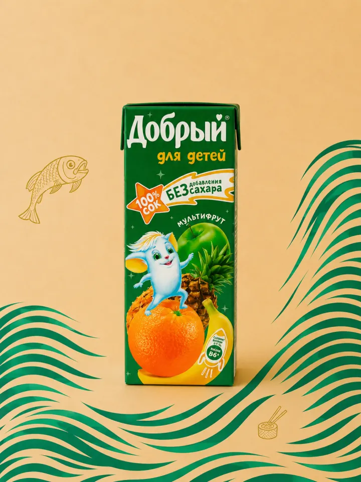 Добрый Мультифрукт 0.3 L
