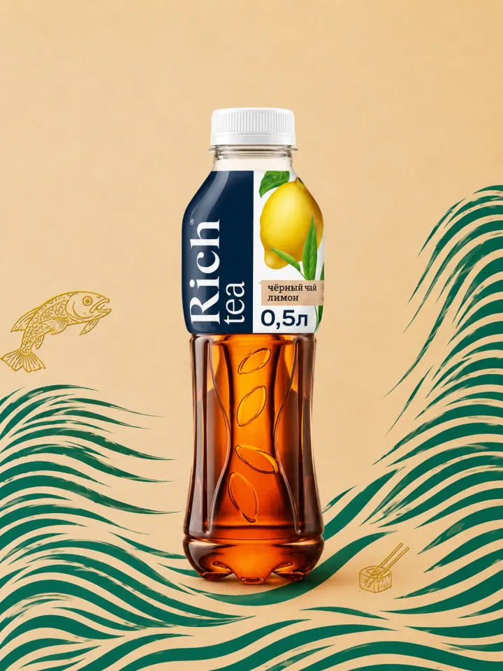 Rich Tea Лимон 0.5 L